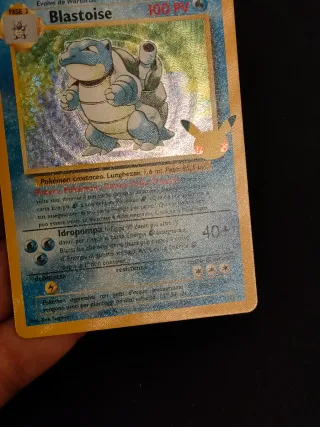 Carta Pokémon Blastoise Rara Holo Gran Festa Ita