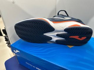 Zapatillas Joma Padel Hombre Azul Naranja