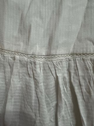 Blusa blanca manga larga