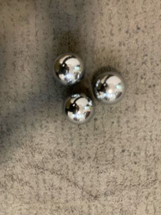 Bolas de petanca metálicas