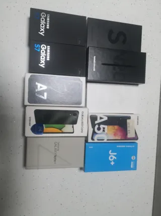 Scatole vuote Samsung Galaxy S7, A7, A50, J6+