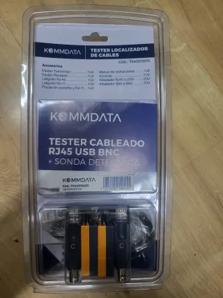 KOMMDATA Tester Localizador de Cables