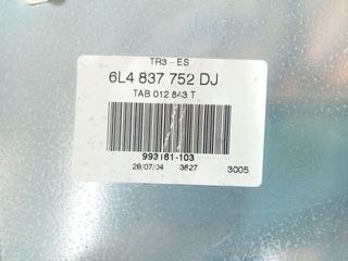 ELEVALUNAS DELANTERO DERECHO SEAT CORDOBA BERLINA (6L2)