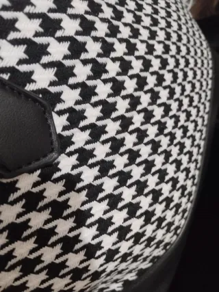 Bolso estampado pata de gallo