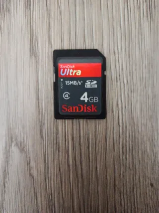 Tarjeta SD SanDisk Ultra 4GB