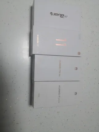 Scatole vuote Xiaomi 11T e Huawei
