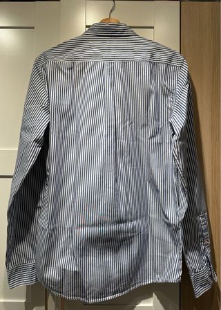 Camisa Springfield Rayas Azul y Blanca