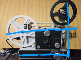 Proyector Eumig Mark 610 D Super 8