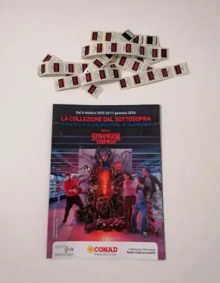 N° 150 punti/bollini collezione "Stranger Things"