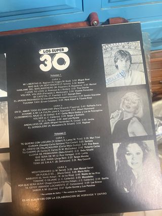 Vinilo Los Súper 30