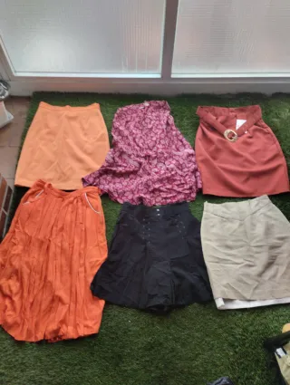 Lote 8 gonne taglia S/36