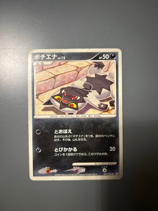 Carta Pokémon POCHYENA LV.12 HP50