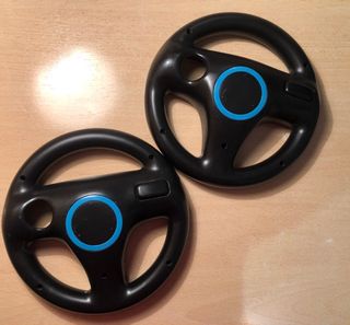 2 Volantes Wii para juego Mario Kart