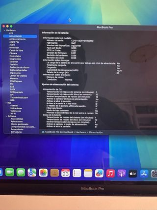 MACBOOK PRO 15 PULGADAS RETINA BATERÍA NUEVA