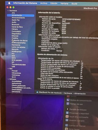 MACBOOK PRO 15 PULGADAS RETINA BATERÍA NUEVA