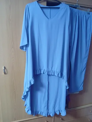 Blusa con volantes primavera/verano