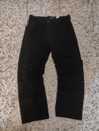Pantalones Armani Y2K Retro Vintage Negros
