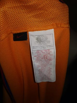 Camiseta FC Barcelona 2006-08 Naranja