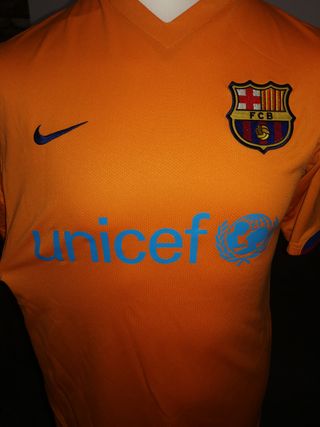 Camiseta FC Barcelona 2006-08 Naranja
