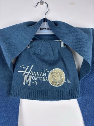 Bufanda azul Hannah Montana edición vintage