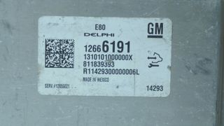 CENTRALITA ECU MOTOR OPEL 12666191 12655021 811839939 R11429300000006L 14293