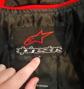 Chaqueta moto Alpinestars 4 estaciones, talla M.