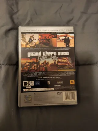 Grand Theft Auto San Andreas PS2 Platinum