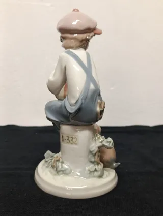 Figura Lladró Golfillo y su perrito