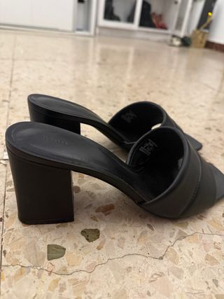 Sandalias tacón Lefties talla 38