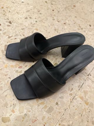 Sandalias tacón Lefties talla 38