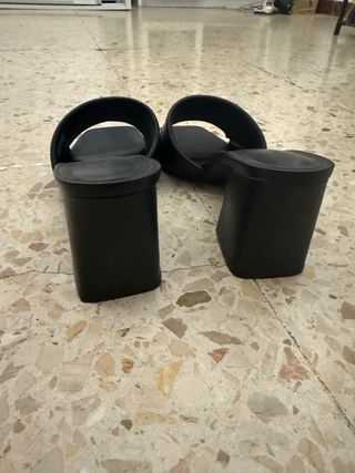 Sandalias tacón Lefties talla 38