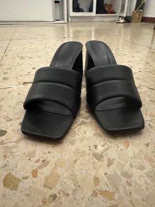 Sandalias tacón Lefties talla 38