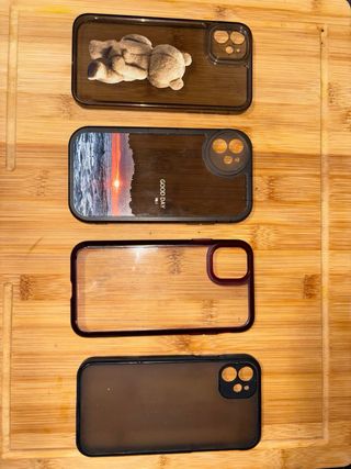 Confezione da 4 custodie per iPhone 11