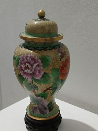 Vaso Cinese Vintage Cloisonné