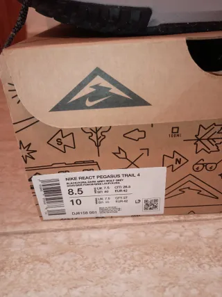 Nike React Pegasus Trail 4 Talla 42