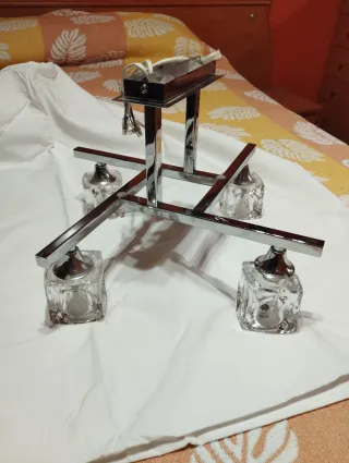 Lote 2 Apliques Techo Cristal