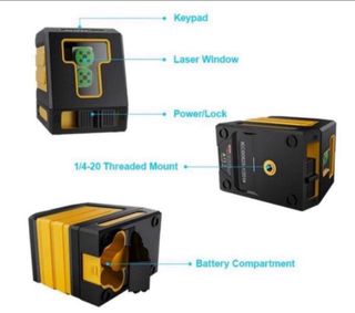 Nivel Láser Verde + Accesorios