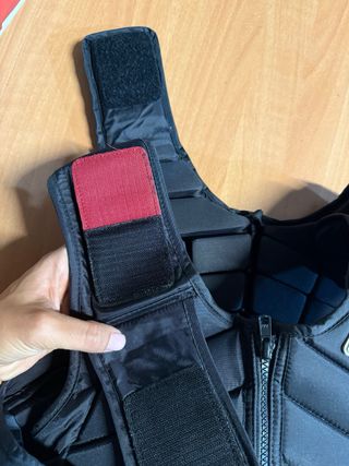 Chaleco equitación SMARTRIDER negro