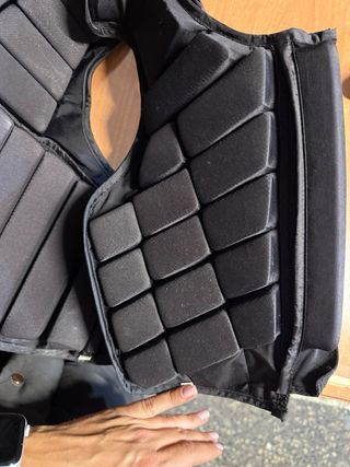 Chaleco equitación SMARTRIDER negro