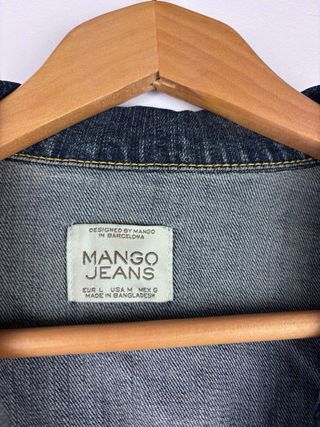Chaqueta vaquera Mango Talla L