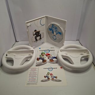 Mario Kart Wii + 2 Volanti Originali Nintendo Wii