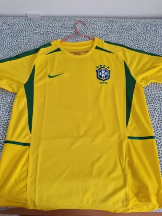 Camiseta Brasil Mundial 2002 Edición Especial