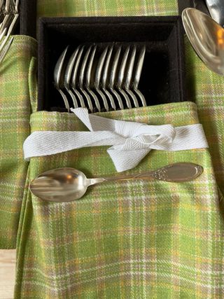 Set di posate antiche in argento