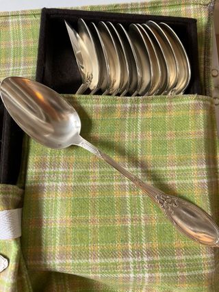 Set di posate antiche in argento