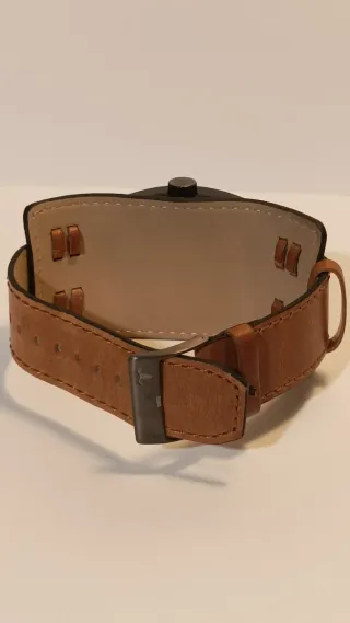 Reloj EDC Cuadrado Correa Marrón