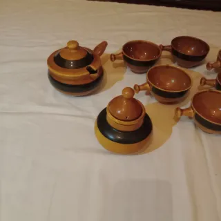 Juego de café 14 piezas de cerámica