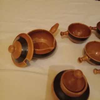 Juego de café 14 piezas de cerámica