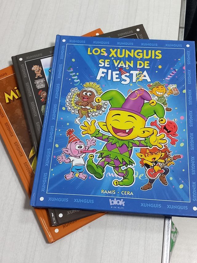 3 Libros LOS XUNGUIS