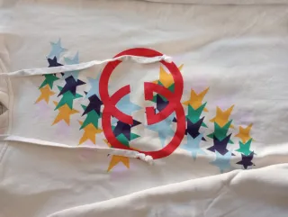 Felpa con cappuccio in jersey di cotone Gucci XL