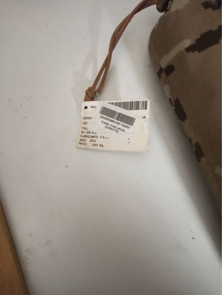 Funda Vivac Impermeable Camuflaje Árido